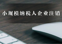 小规模纳税人企业注销